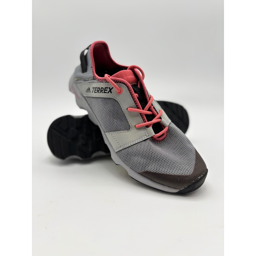 Adidas Terrex Climacool Jawpaw Women 8 Grey Pink Water Shoes BB1916 Sneaker